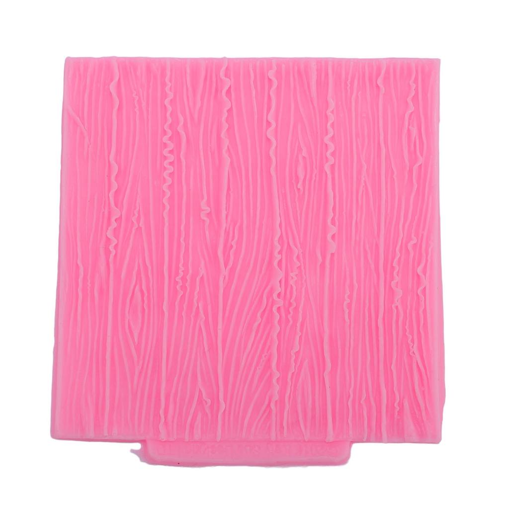 Wood Grain Tree Bark Silicone Fondant Pattern Baking Decoration for Candy Ice Tray Chocolate Gumpaste Cake Decorating
