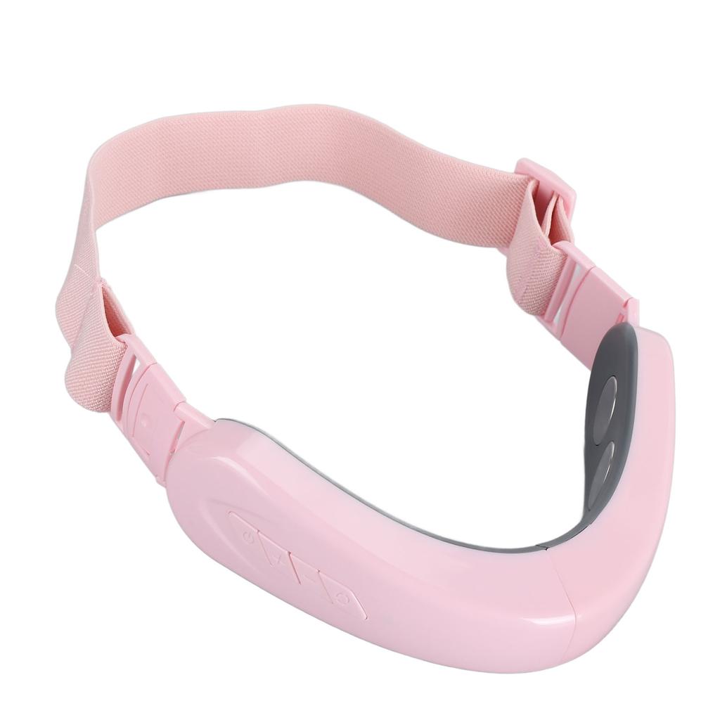 Electric V Face Massager Hot Compression Folding Vibration Lifting Electroinc Double Chin Reducer for Reading