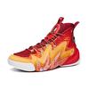 New Anta Berserk 2 Cushioning, Slip Resistant, And Abrasion Resistant High Top Basketball Shoes Men's Red Yellow 112031602-2