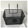 Black Rear Hanging Basket Metal Mesh E-Scooter E-bike Basket New Bike Front Basket