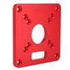 Anodic Oxidation Router Table Insert Plate Aluminum Alloy Woodworking Router Plate  DIY Woodworking