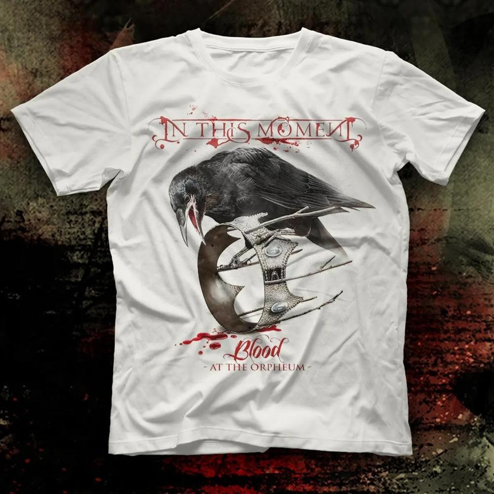 

In This Moment Band Blood Cotton White Men All Size S4XL TShirt QQ1441 Unisex T-Shirt XL