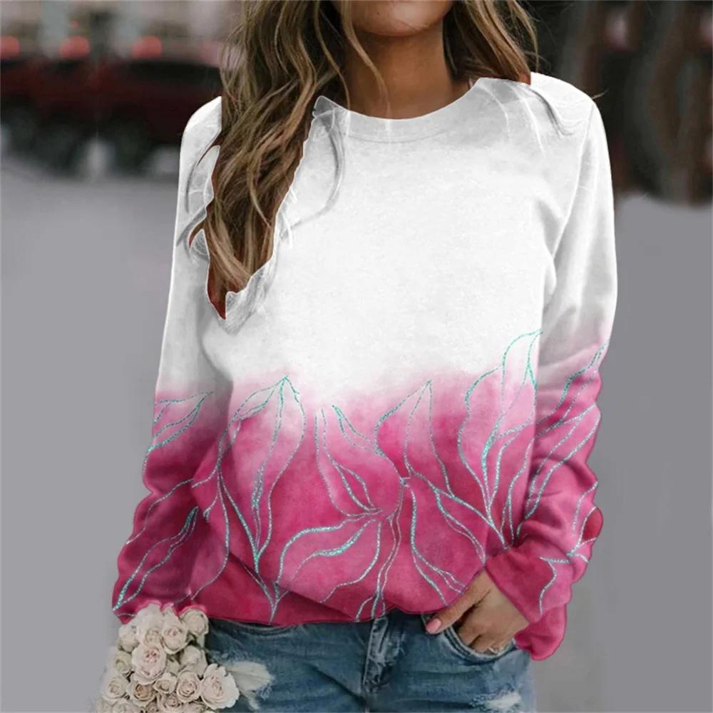 

Women s summer fashion hand-painted printed casual long sleeved shirt XS