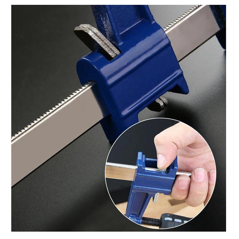 A03F-Woodworking 1PCS 18Inch F-Type Fixing Clamp Adjustable Quick Clamp Heavy Carpentry Clamp Positioning Clip Stone Fixed