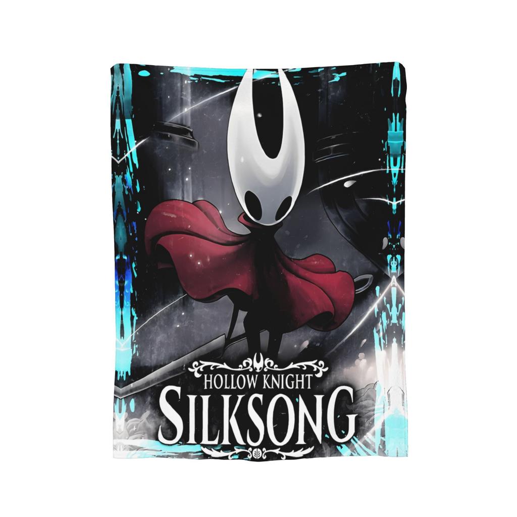 Hollow Knight Silksong Hornet Blanket Fleece Printed   Multifunction Super Soft Throw Blanket for Bed Car Bedspread
