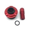 Precise For YZF R15 V3 Front Shock Absorber Screw Cover Cap Preload Adjusters Fork Bolts CNC Motorbike Accessories