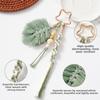 Countryside Style Handmade Woven Keychain Hand Woven Bag Pendant  Jewelry Decoration