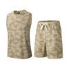Summer Casual Sports Suit Men's Short Sleeved Lightweight Quick Drying Ice Silk Two-piece Set