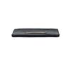 Chrome Hearts Scroll Silver Leather Card Holder Unisex Accessories Black CH-2270119
