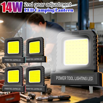 14W Mini Taschen-Arbeitslicht Inspektionslicht Langlebig Starkes Licht für Garage Autoreparatur Camping Angeln 1-5 Stück
