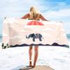 Elephant Beach Towels Quick Dry Microfiber Soft and Absorbent Bath Towel Outdoor Travel Oversized Beach Towel for Adults Kids