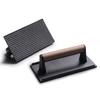 Cast Iron Grill Press Nonstick Meat Press Burger Steak Weight Grill Accessories for Barbecue Cooking