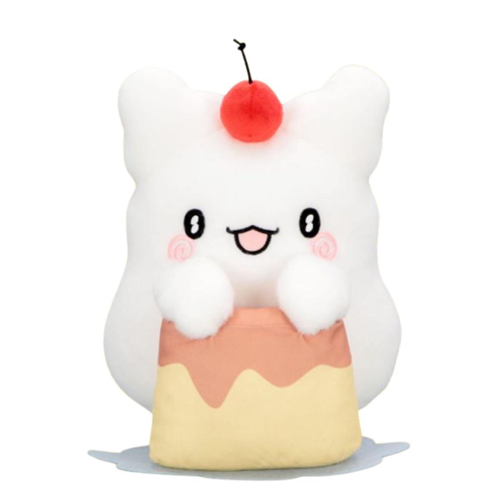 Hanamaru ghost big pudding big stuffed toy large size official and approx. W24×D24×H36cm