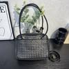New Leather Woven Camera Bag Tofu Bag Niche Retro Boston Women's Bag Cross-border Fashion Shoulder Messenger Bag