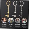 [Baluue] 1 Set Scooter Keychain Motorcycle Keychain Kick Scooter Key Ring Hanging Keychain Car