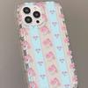 Full screen small floral application iPhone17 airbag mobile phone case 16pro couple 14 Apple anti-drop 13/15 factory