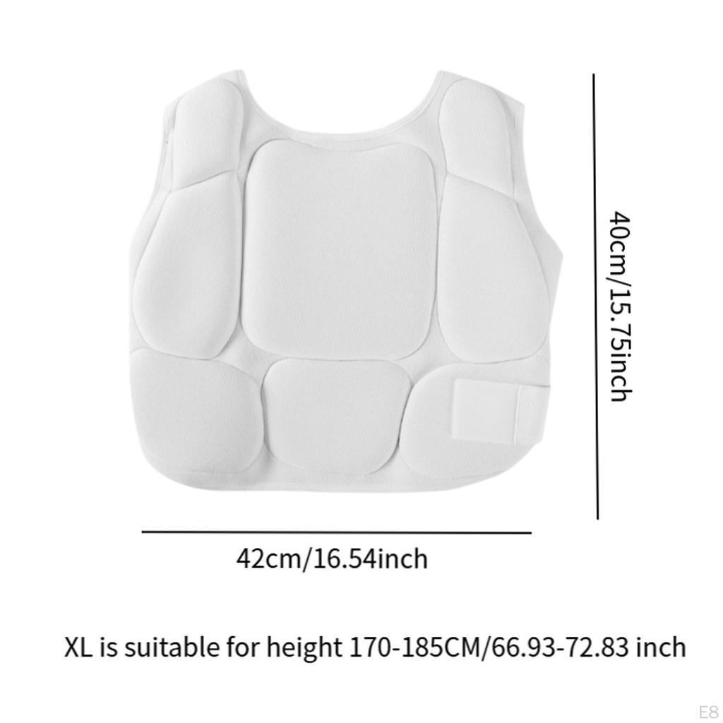 Karate Body Easy Wear Taekwondo Weste Rippe für Muay Thai MMA Boxen Rugby