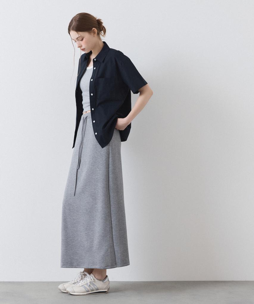 MIXXO Pocket Elastic Waist Long Skirt_Miwwhg42Ss Miwwmg80Qs