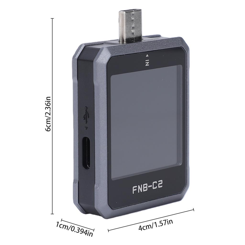 Testeur de câble USB Testeur USB avec protocole de charge rapide Haute tension 50V Détection ADC 20 bits Tension Courant Puissance