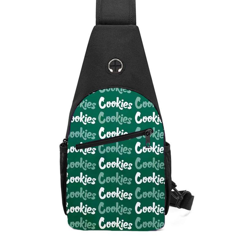 Backpack Cooking Men'S And Women'S Shoulder Bag Sports Casual Fashion Oxford Cloth Crossbody Bag Waist Bag Chest Bag