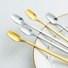 Thickened Coffee Mixing Spoon 304 Stainless Steel Gold Cutlery High Quality Small Spoon