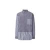 Jil Sander Collaboration Supima Cotton Loose Pointed Collar Shirt Men Shirts Blue 436734-66
