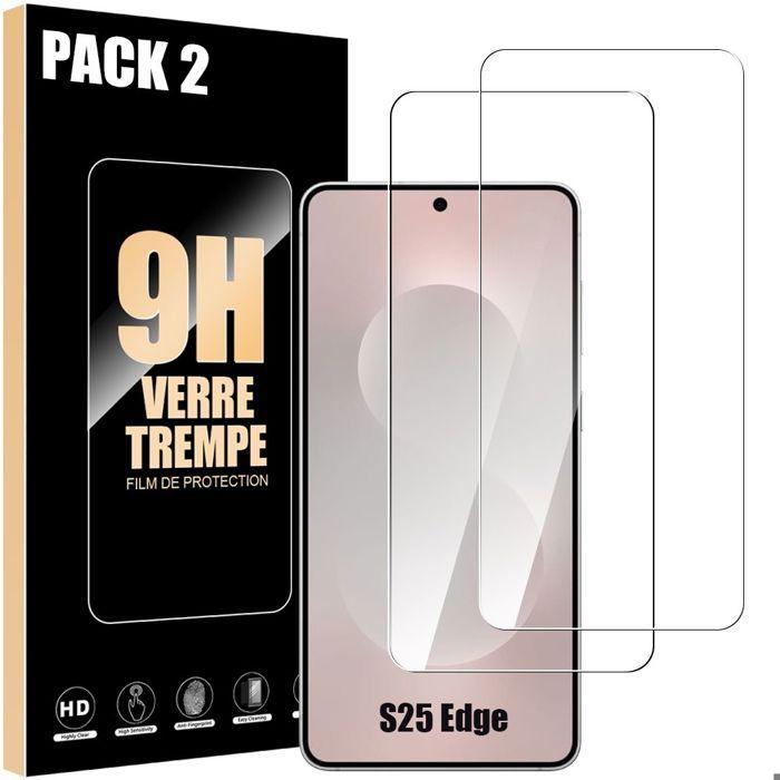 Verre Trempé - BOOLING - Samsung Galaxy S25 Edge - Protection Transparente - Résistant aux Rayures - Antichoc