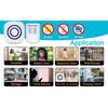 38 Chime Tunes Motion Sensor Alarm Wireless Driveway Alarm Indoor Home Motion Detector Long Range Security Alert Monitor System