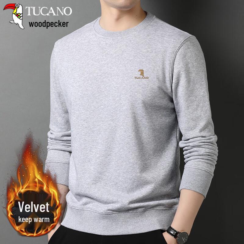 Tucano Men's Cotton Blend Crew Neck Sweatshirt