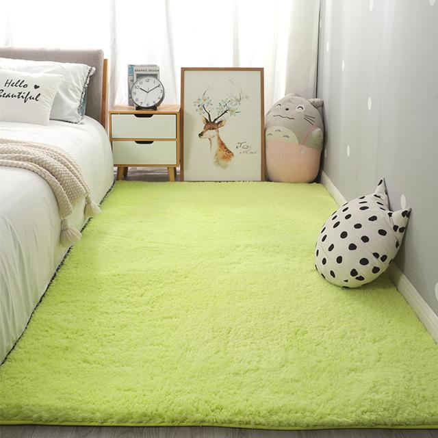 Modern Living Room Carpet Nursery With Fluffy Soft Carpets Teen Room Decor House Entrance Bathroom Bedroom Anti -Slip Doormats