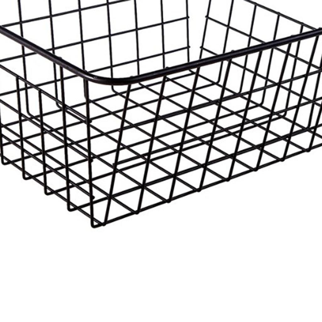 Wire Storage Baskets House Decor Bins for Kitchen Cabinets Pantry Bathroom Laundry Room Refridge