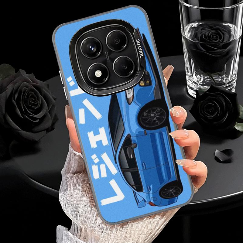 JDM Tokyo Drift Sports Car Soft Phone Case for Xiaomi Redmi Note 13 14 15 Pro Plus 12S 12 11S 11 11T 10S 10 Shockproof Cover Bac
