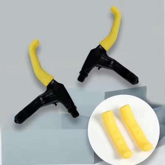2 par Sykkel Bremsespaker Hylser Enkel installasjon Universal Anti-Slip Bremsehåndtak Beskyttelsesdeksler Tilbehør