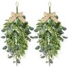 Artificial Eucalyptus Wreath Wall Hanging Decor Home Interior Decoration Gift