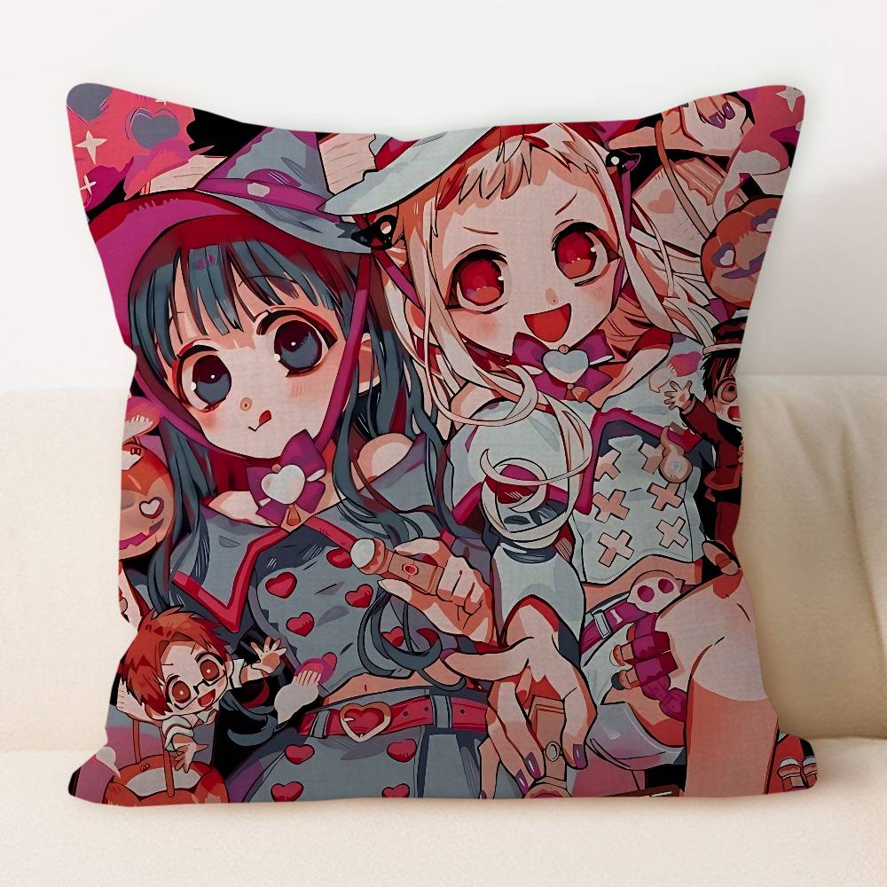 H-Hanako-kun Kissenbezug Toon Geschenk Kissenbezug Schlafzimmer Zuhause Sofa Stuhl Sitz Dekor Kissenbezug