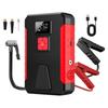Portable 12V Emergency Car Jump Starter With Air Pumps 1000A Current For Vehicles LED Light Included Multifunctional