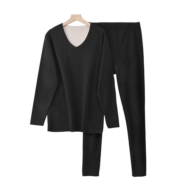 Imitation Cashmere Silk, Men's and Women's Thermal Underwear Set, Autumn Clothes, Autumn Pants, Men's Thin Autumn Clothes