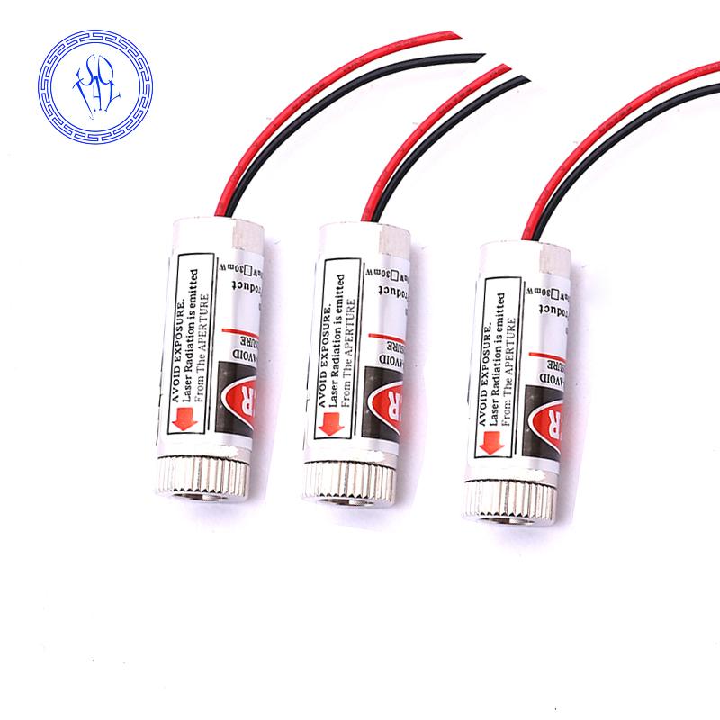 Semiconductor 450nm 50mW 3-5v Focusable Dot Blue Laser Module