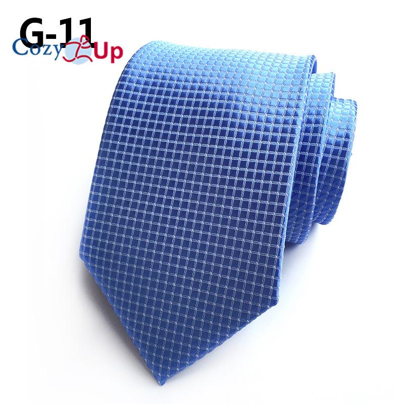 New Classic Men's Plaid Checks Silk Tie Necktie