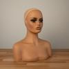 Realistic Mannequin Head Sturdy Hairpiece Display Pierced Ears