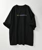 REEMNIK Lettering Print Oversized Round Short Sleeve T-Shirt [2 Colors]