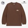 Pocket Long Sleeve Round Tee Lbr