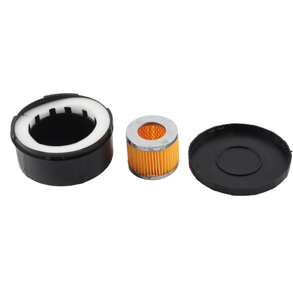Air Compressor Silencer Plastic Shell Round Muffler3 4 25mm Filter Intake Dia 80mm