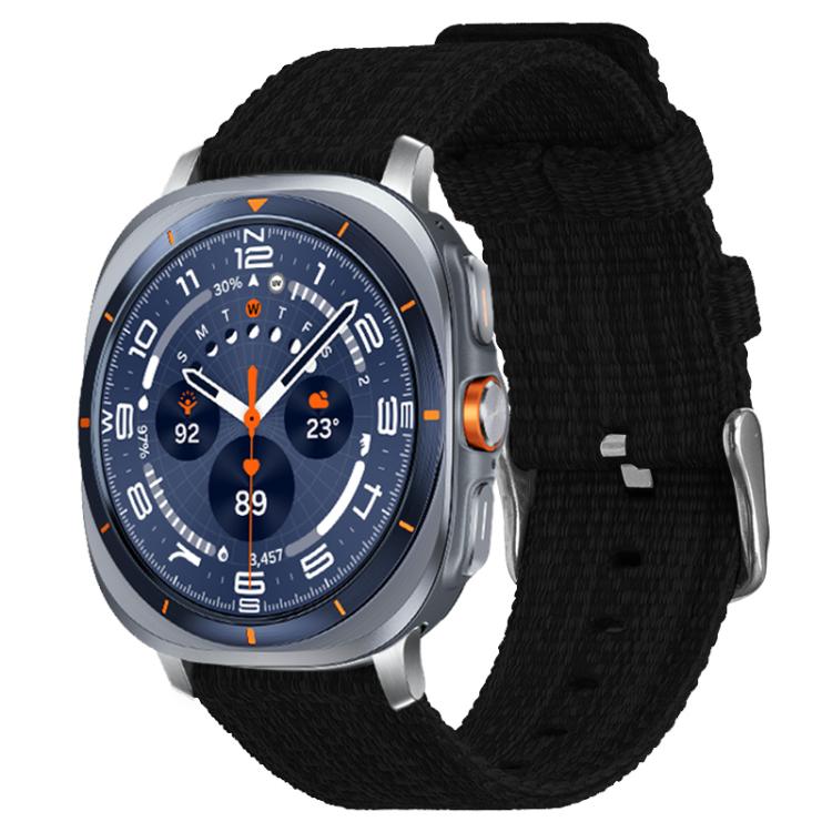 Original Cheaper Price Nylon Canvas for Samsung Galaxy Watch Ultra / Ultra 2025 XDfind Nylon Canvas Watch Band EDA008506903A