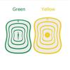 New Non-slip Cutting Board Transparent Antibacteria Classification Chopping Board Flexible PP Kitchen Chopping Kitchen