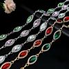 10Yards Rhinestone Chain Trim Shining Crystal Diamond Accessories DIY Craft Gift Clothes Shoes Bags Diamond Decoration