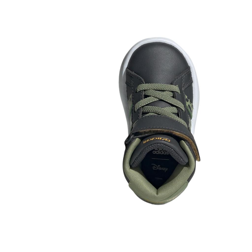 Adidas Disney X Grand Court Mid I Lion King Baby Sneakers Black Carbon Tent-Green IF4096