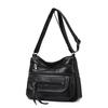Women's Shoulder Bag Middle-aged Mom Bag Multi-pocket Shoulder Bag Lightweight Crossbody Bag