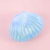 5pcs Colorful Shell Shaped Candy Gift Box Small Gift Jewelry Storage Box Girl Mermaid Theme Party Decorations Wedding Engagement