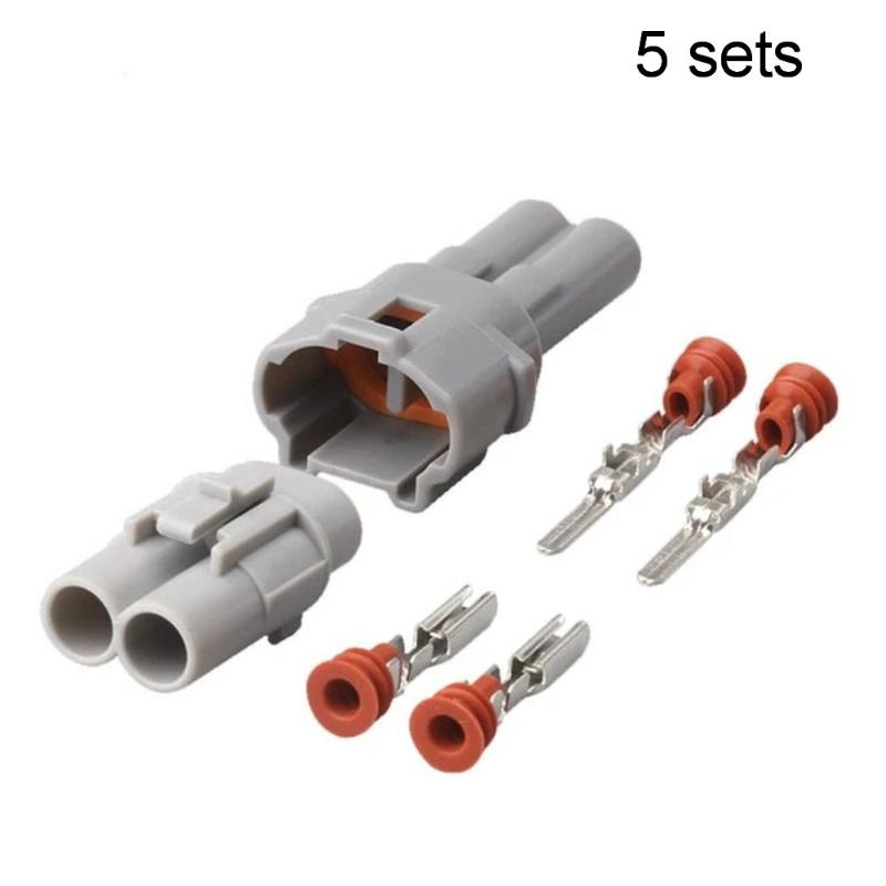 Hot2Pin Waterproof Car Connector DJ7026 Male Female Plug With Terminals Auto Motorcycle Truck Electrical Wire Harness Connection